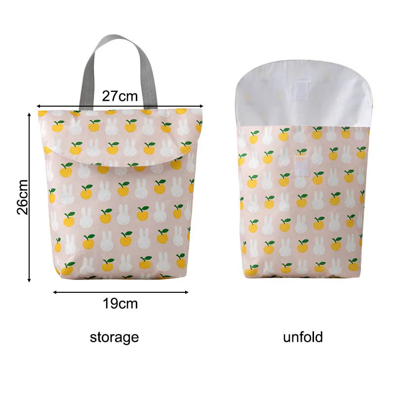 Sac a langer polyvalent waterproof avec jolis motifs